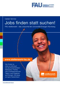 Plakat: Jobs finden statt suchen